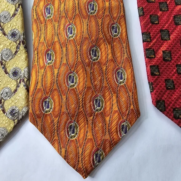 Robert Talbott 100% Silk Ties Bundle Of 6 Funky Patterns